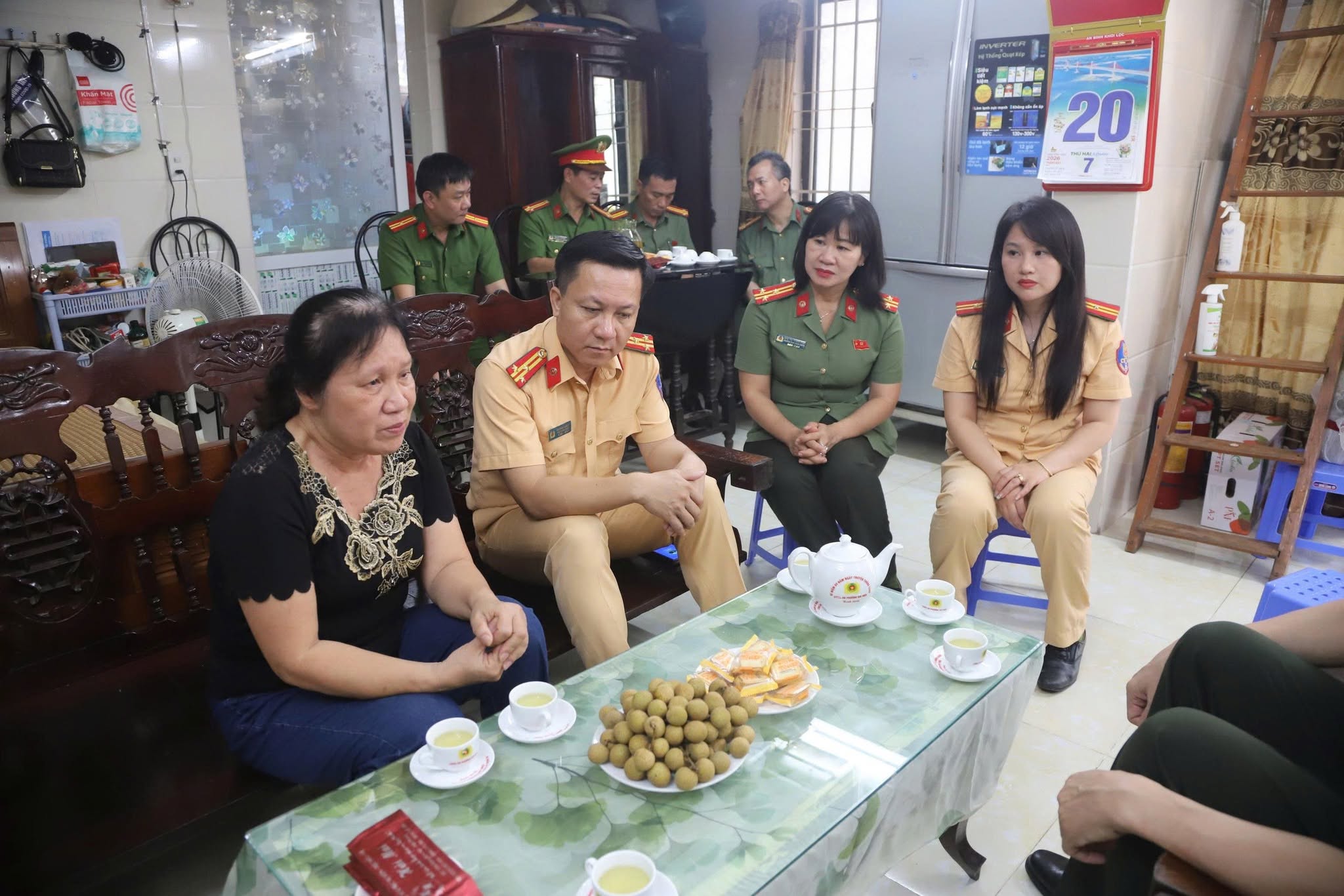 Phòng Cảnh sát giao thông: Tổ chức chuỗi hoạt động tri ân nhân kỷ niệm 79 năm Ngày Thương binh - Liệt sĩ